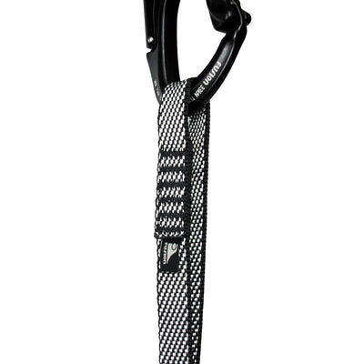 Stitched Nylon Climbing Sling Runner - Grey & Black