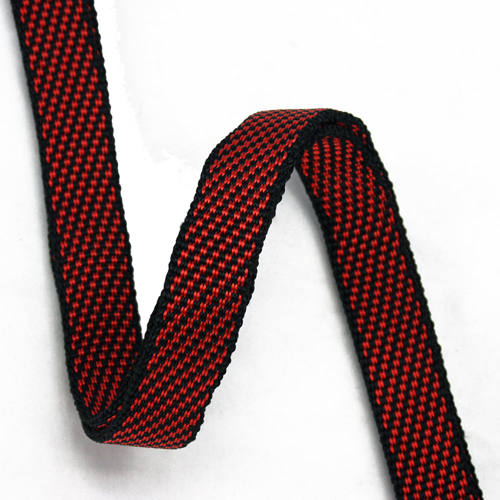 Stitched Nylon Climbing Sling Runner - Red