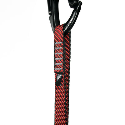 Stitched Nylon Climbing Sling Runner - Red