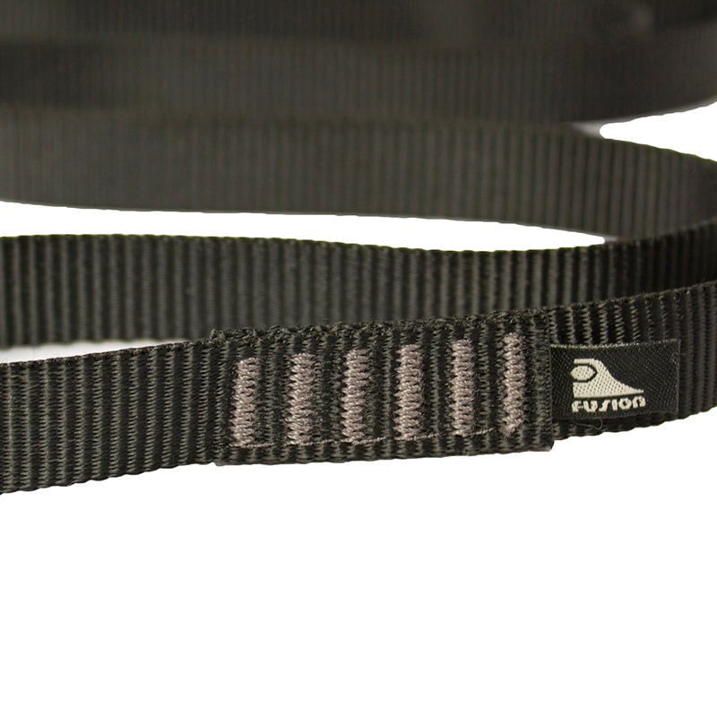 Stitched Nylon Climbing Sling Runner - Black