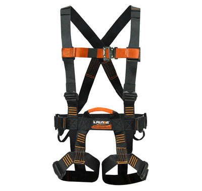 Streak Racer- Leap of Faith Style Full Body Harness - Orange